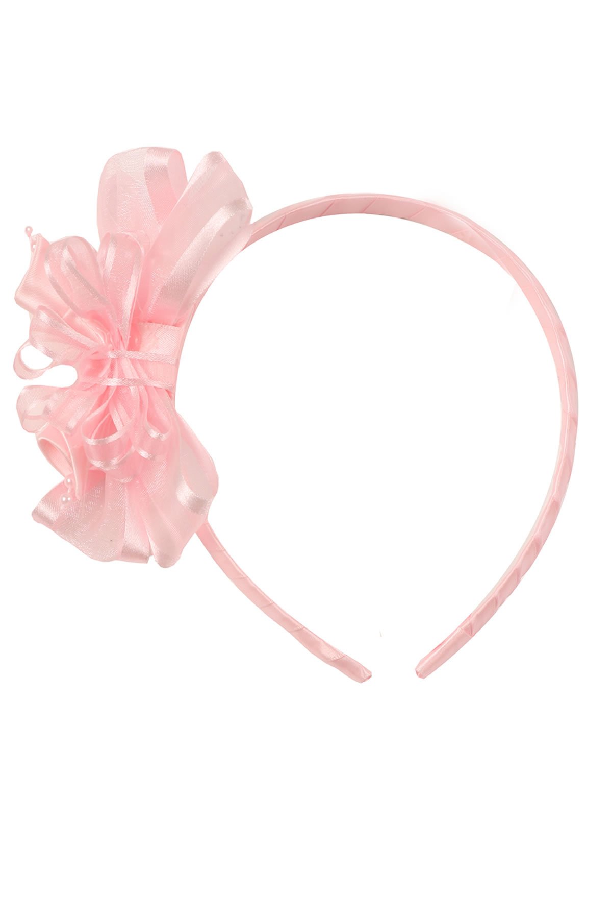pink ribbon headband